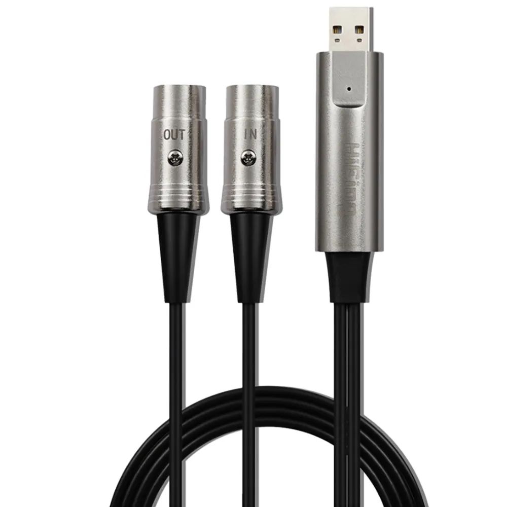 Купить hiFing USB IN-OUT MIDI-кабель Интерфейс One in One Out 5 ...