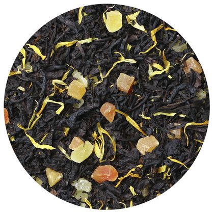 Черный чай Айва с персиком, 100 г