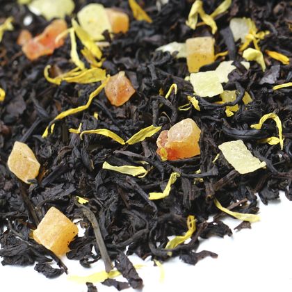 Черный чай Айва с персиком, 100 г