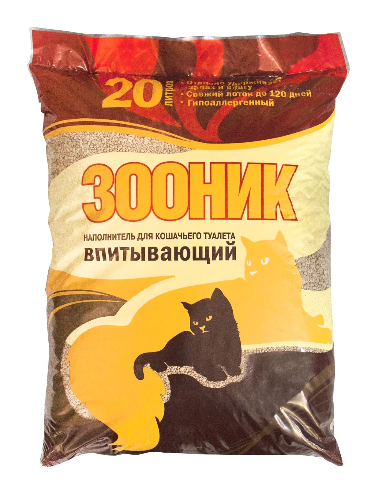 Впитывающий наполнитель Зооник цеолитовый, 20 л - купить в PetFabric.ru СПБ, цена на Мегамаркет