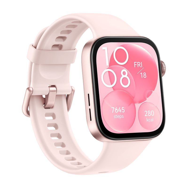 Смарт-часы Huawei Watch Fit 3 розовые – купить в Москве, цены в интернет-магазинах на Мегамаркет