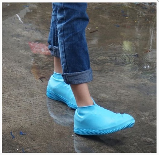 Силиконовые чехлы для обуви HagenStore L (41-45) голубые