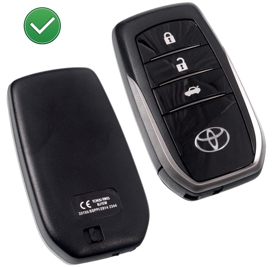Ключ тойота фото Чехол на ключ Toyota кожа синий - купить в Москве, цены в интернет-магазинах на 