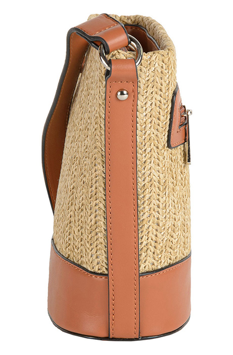 Комплект (брелок+сумка) женский David Jones 5743, коричневый