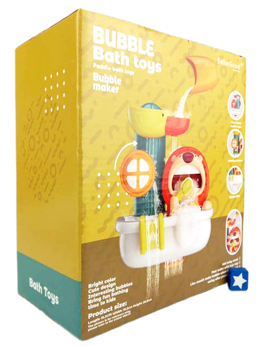 StarPony Игрушки Набор игрушек для игры в ванне Кубики, 10 шт, силиконовые