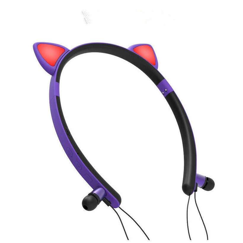Беспроводные наушники Cat Ear ZW-29 Violet (00-00010110) – купить в Москве, цены в интернет-магазинах на Мегамаркет