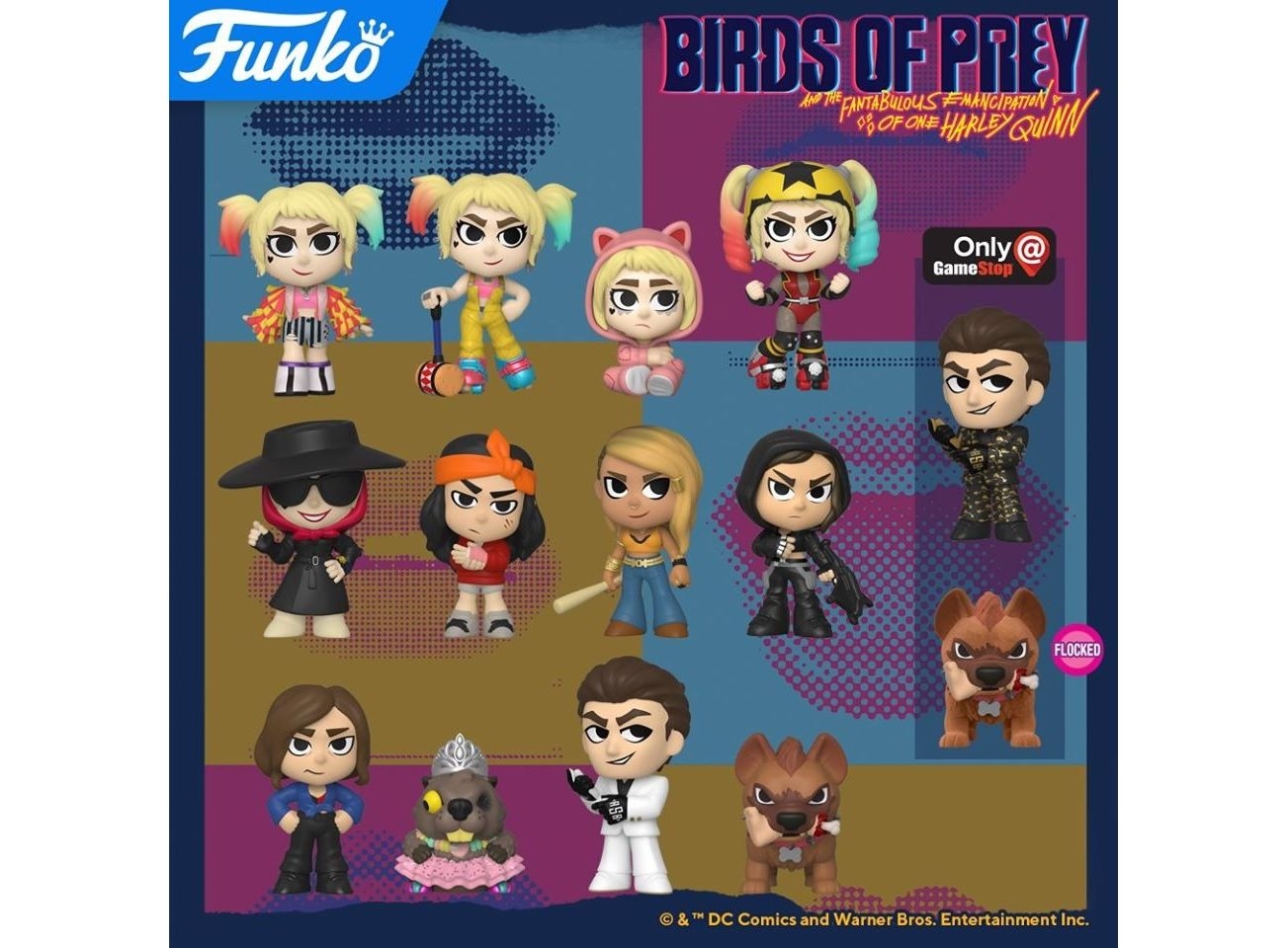 funko birds of prey mystery minis