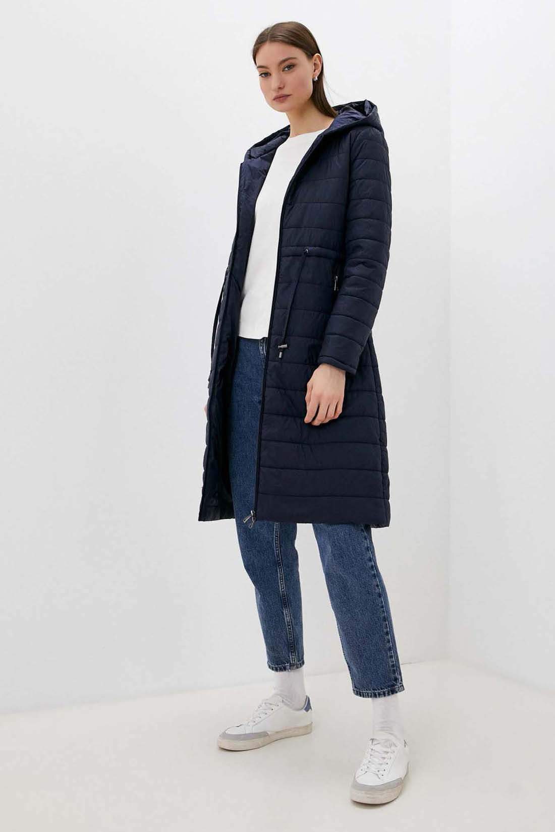 Пальто женское Baon B0322041 синее XS