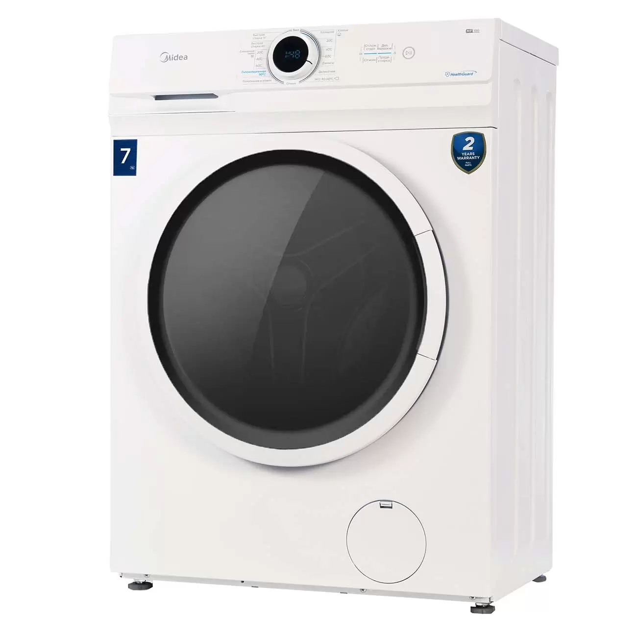 Стиральная машина Midea MF100W70/W белый - купить в Холодильник.ру - СберМаркет, цена на Мегамаркет