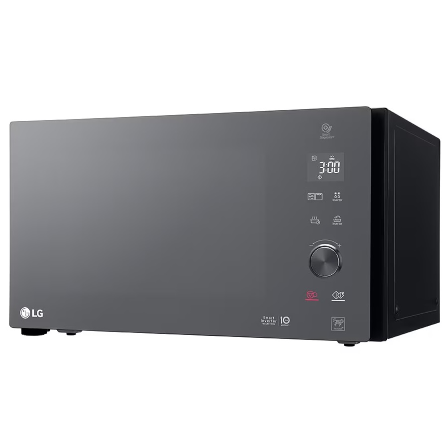 Микроволновая печь с грилем LG NeoChef MB65W65DIR черный, купить в Москве, цены в интернет-магазинах на Мегамаркет