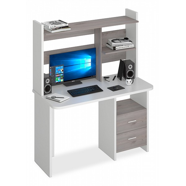 Компьютерный стол Merdes Домино Lite, белый