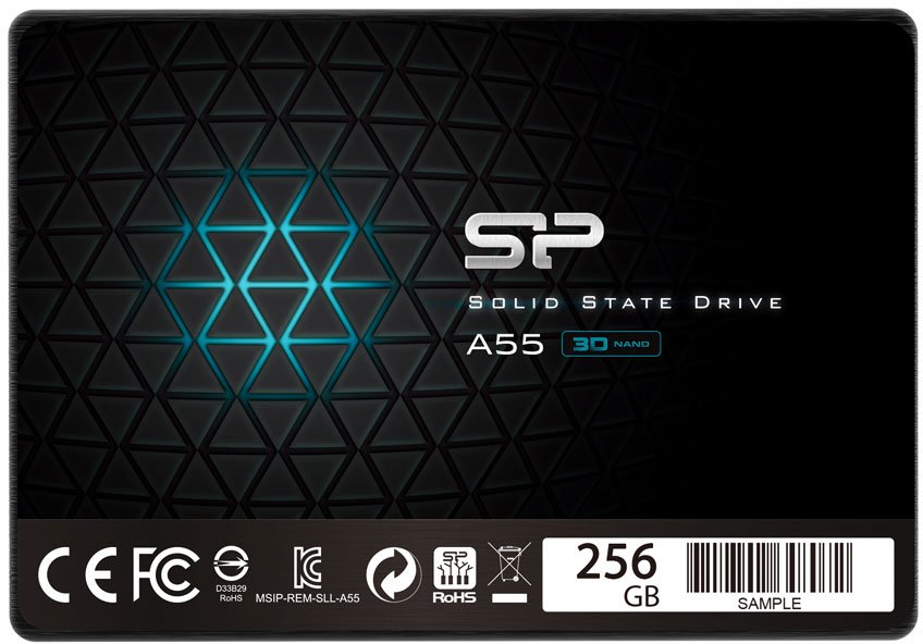 SSD накопитель Silicon Power Ace A55 2.5" 256 ГБ (SP256GBSS3A55S25) - купить в Ситилинк, цена на Мегамаркет