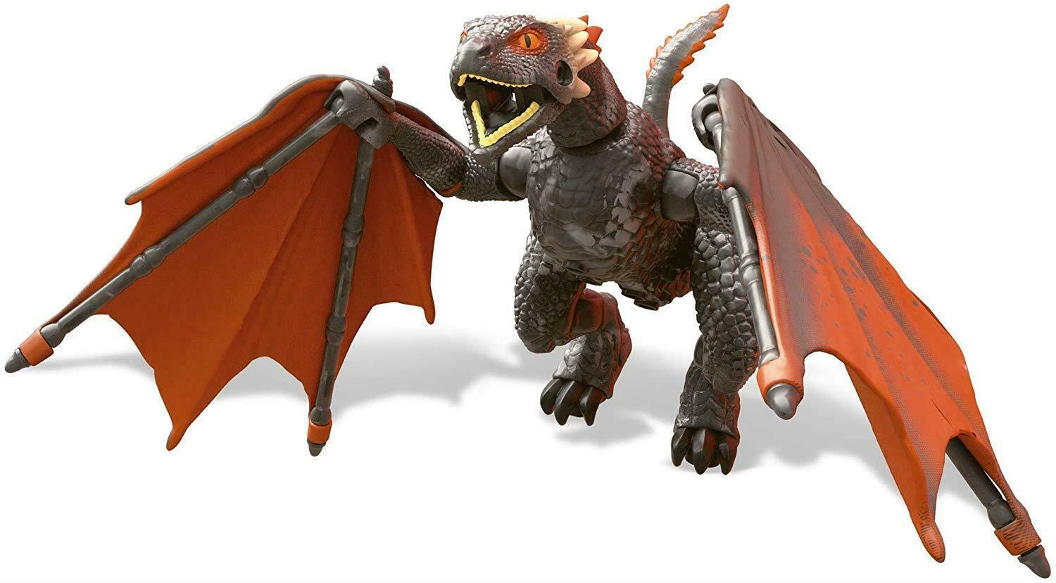 Купить конструктор Mega Construx Game of Thrones: Drogon Building Set, 30  деталей, цены на конструкторы в интернет-магазинах на Мегамаркет