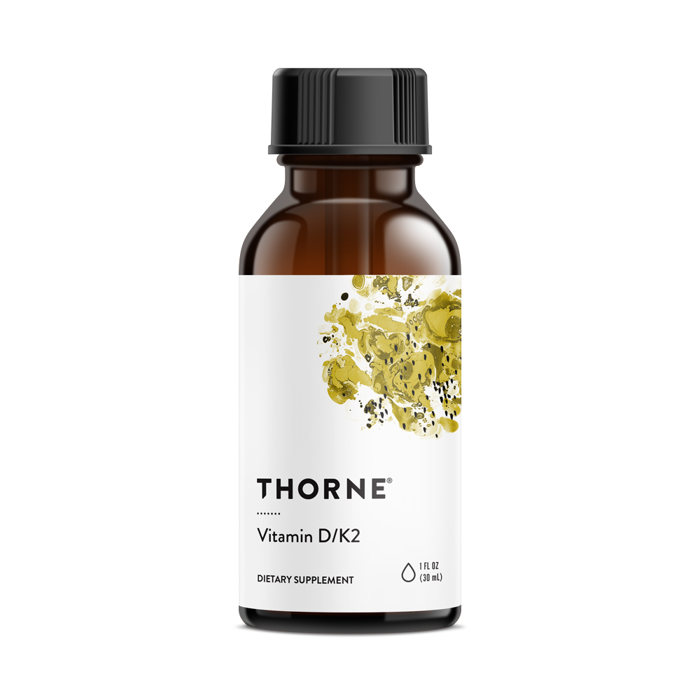 Витамин D Thorne Research Витамин D/K2 30 мл - купить в Москве, цены на Мегамаркет | 600002973673