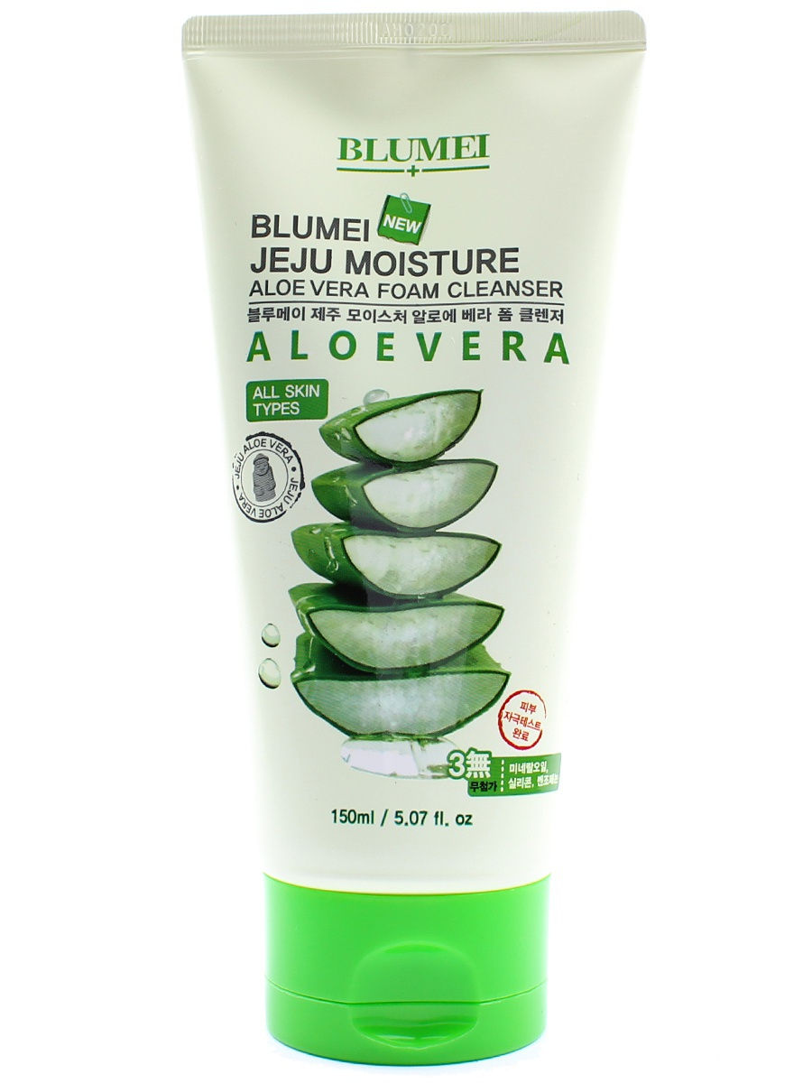 пенка для умывания с алоэ