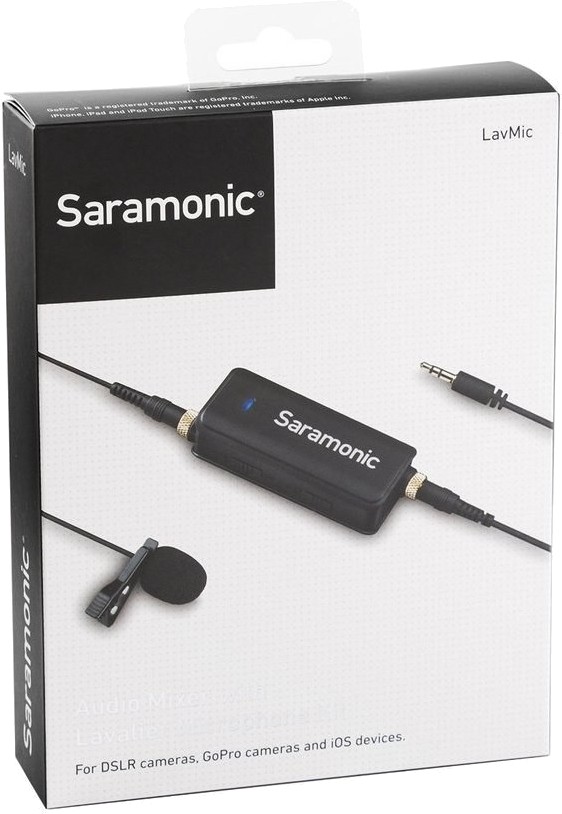 Микрофон Saramonic LavMic Black