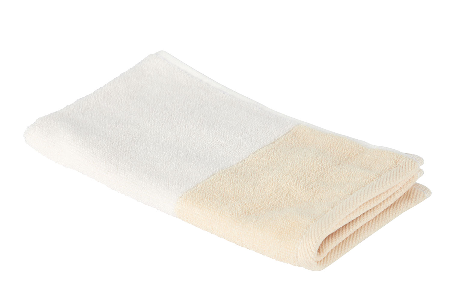 Полотенце для рук MIKASA Blanes бежевый, белый 50x30 см (1 шт.)