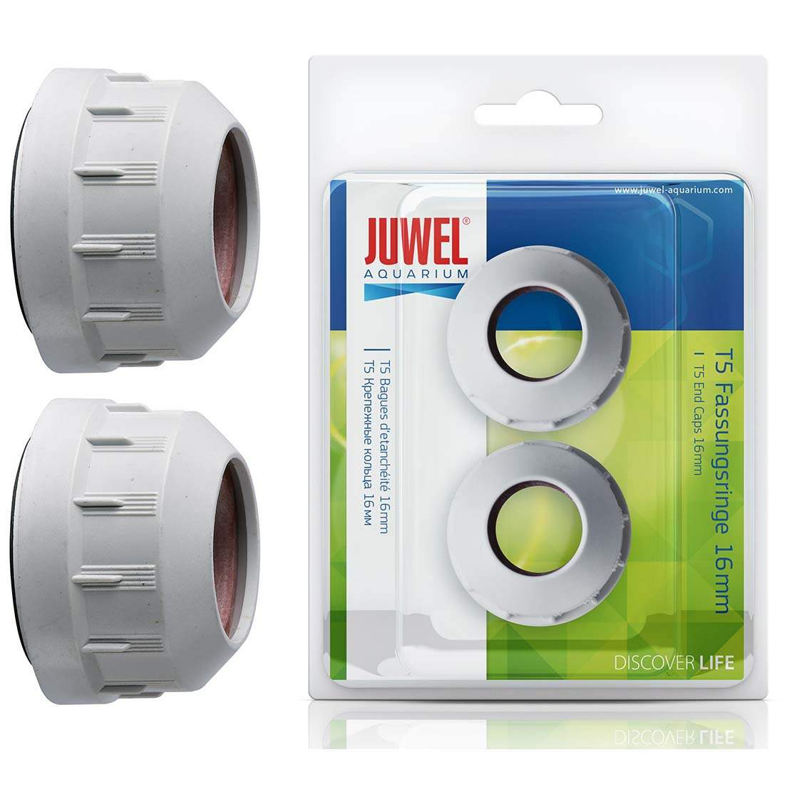 Патрон для лампы Juwel Unit End Cap T5 16mm для лампы High-Lite d16, 2 шт