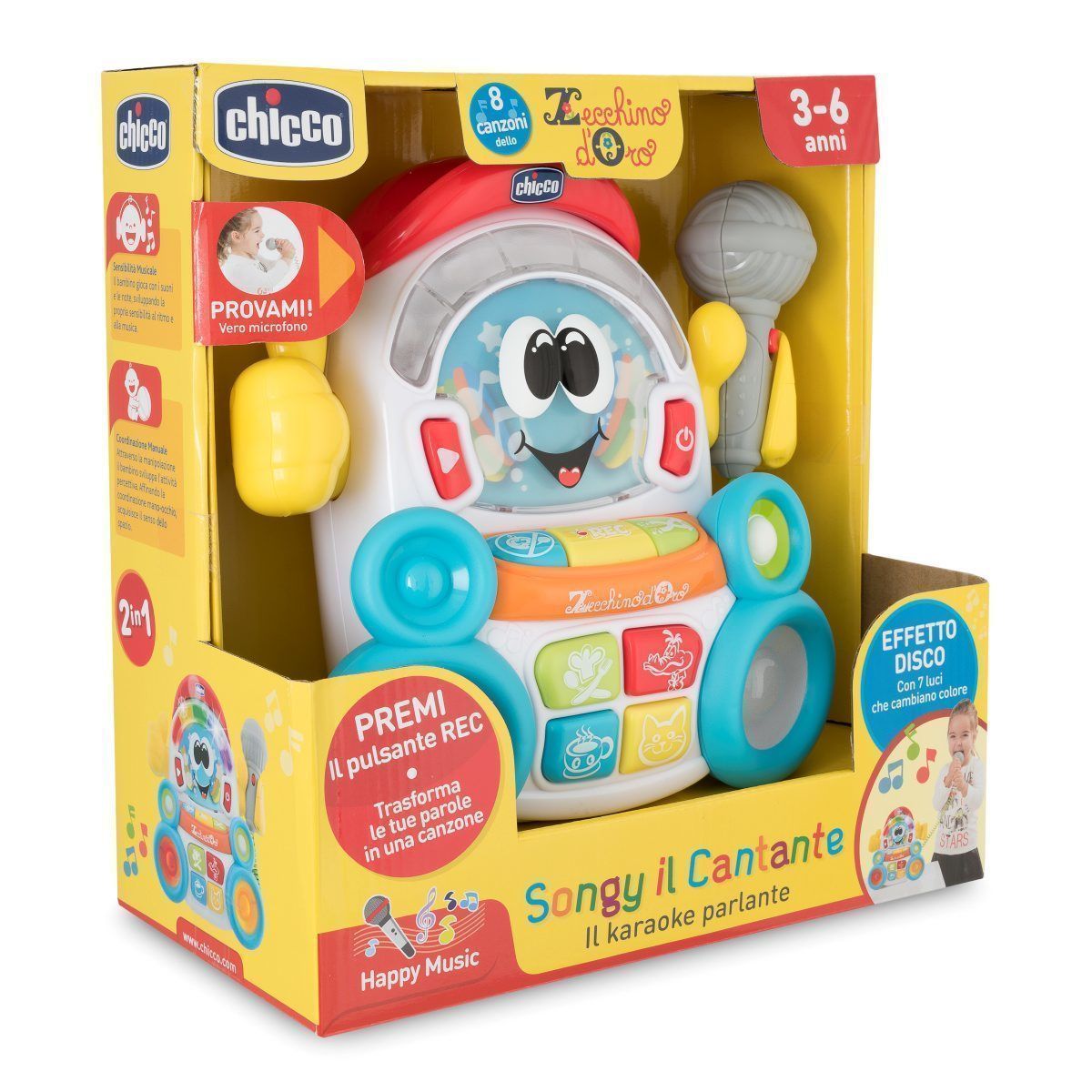 Игрушка музыкальная Chicco Караоке