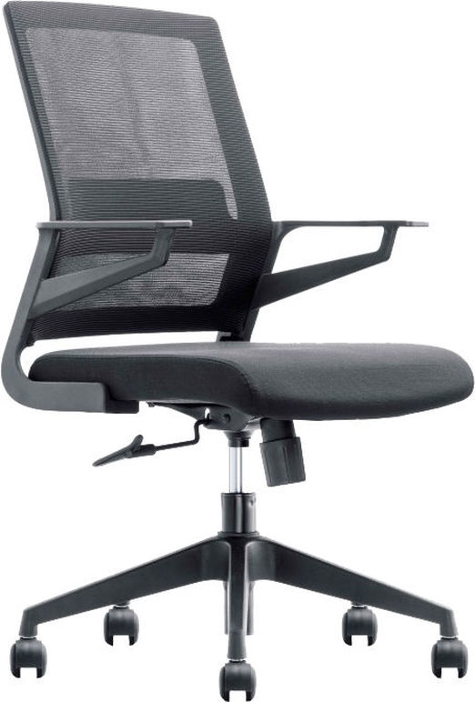 Офисное кресло College CLG-430 MBN/Спинка сетка черная / сиденье ткань черная