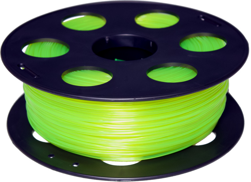 Пластик для 3D-принтера Bestfilament PETG светящийся Yellow - купить в cvetmir3d, цена на Мегамаркет