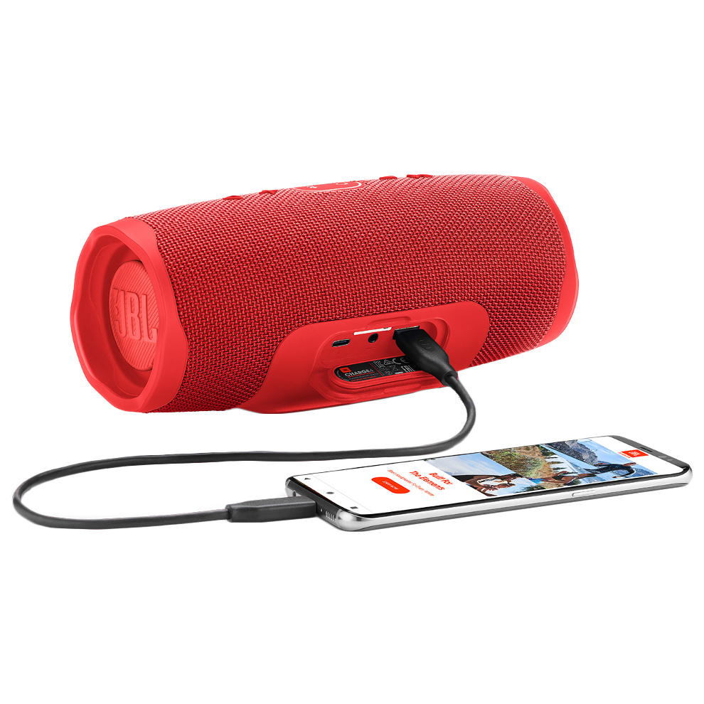 Портативная колонка JBL Charge 4 Red - отзывы покупателей на маркетплейсе  Мегамаркет | Артикул: 100024074360