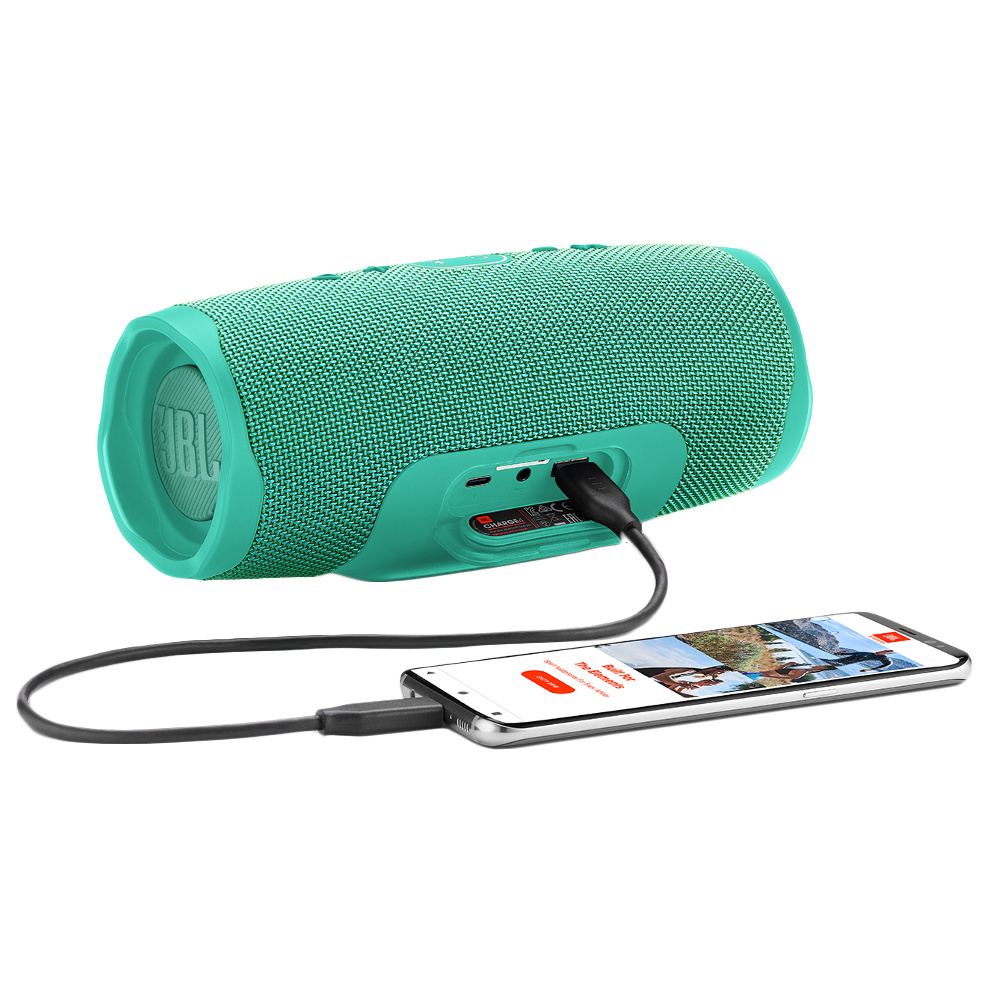 Портативная колонка JBL Charge 4 Teal - отзывы покупателей на маркетплейсе  Мегамаркет | Артикул: 100024074362