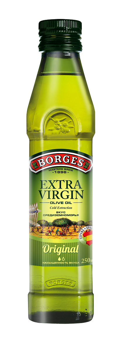 Масло оливковое нерафинированное Borges extra virgin 0.25 л