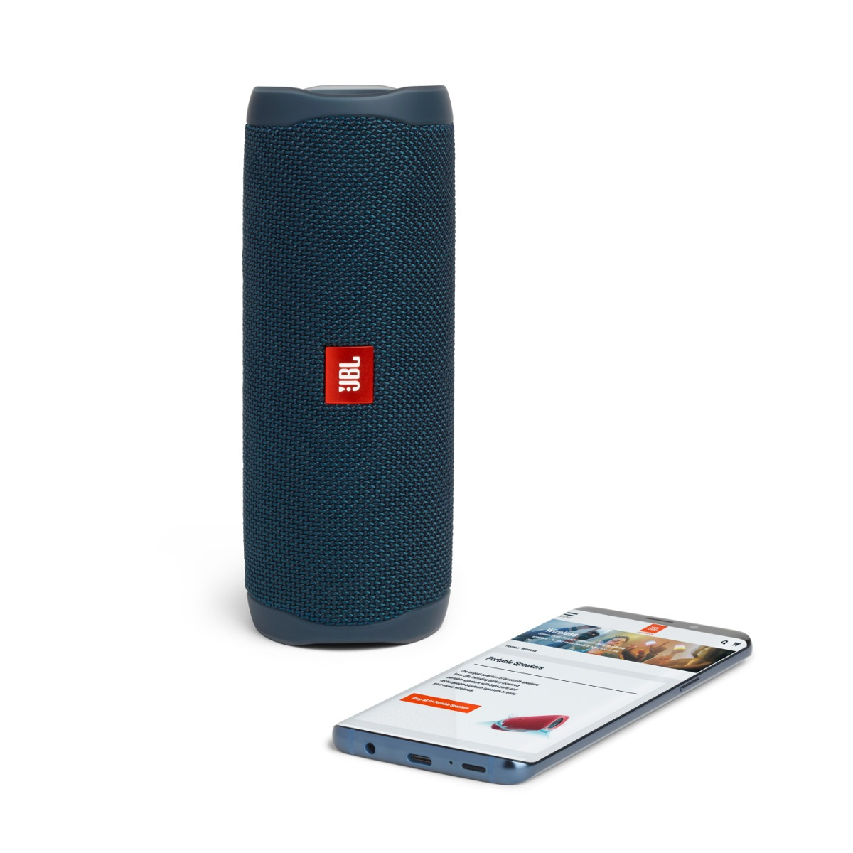 Портативная колонка JBL Flip 5 Blue, купить в Москве, цены в  интернет-магазинах на Мегамаркет