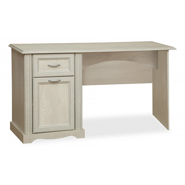Письменный стол Олимп-мебель Сохо, бетон пайн белый