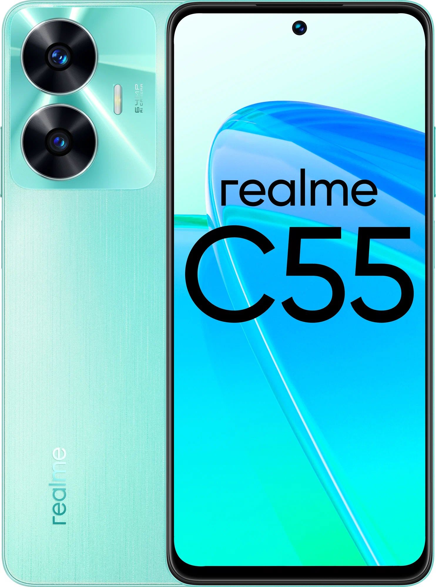 Смартфон Realme C55 8/256GB Rainforest - купить в КотоФото Краснодар, цена  на Мегамаркет