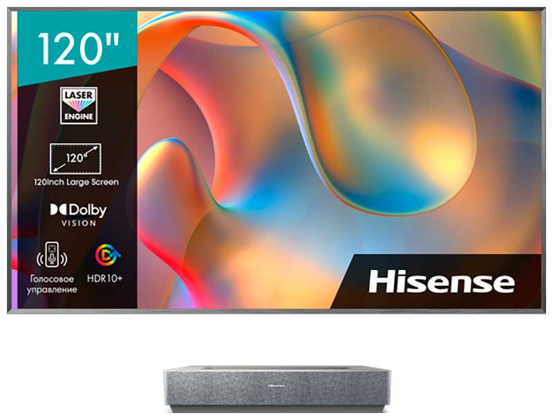 Телевизор Hisense 120L5H, 120"(300 см), UHD 4K, купить в Москве, цены в интернет-магазинах на Мегамаркет