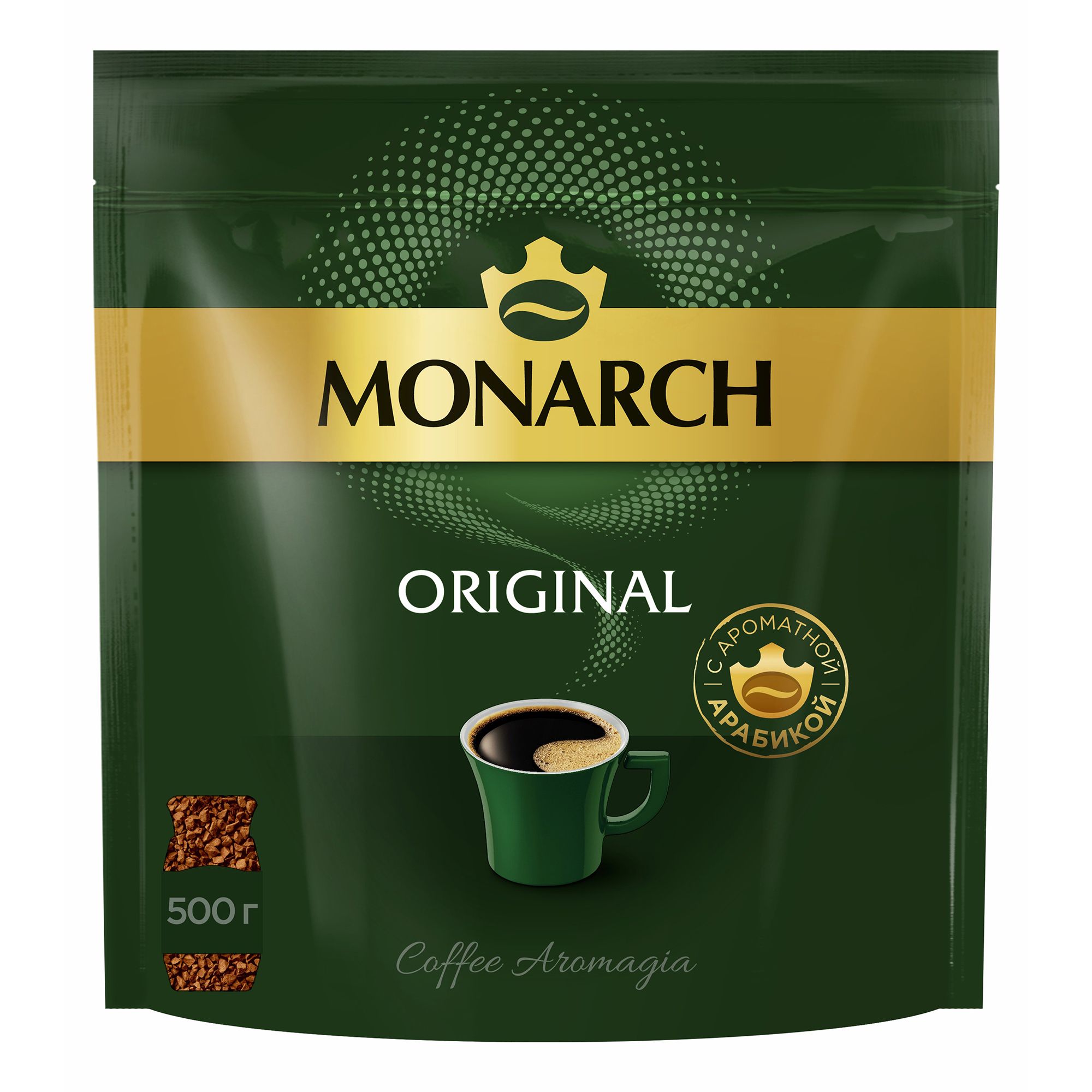 Кофе растворимый Monarch Original сублимированный, 500 г - купить в Raph, цена на Мегамаркет