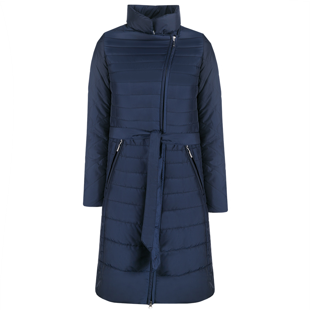 Пальто женское Snow Guard XS18-J09-3155/1 синее 50 RU