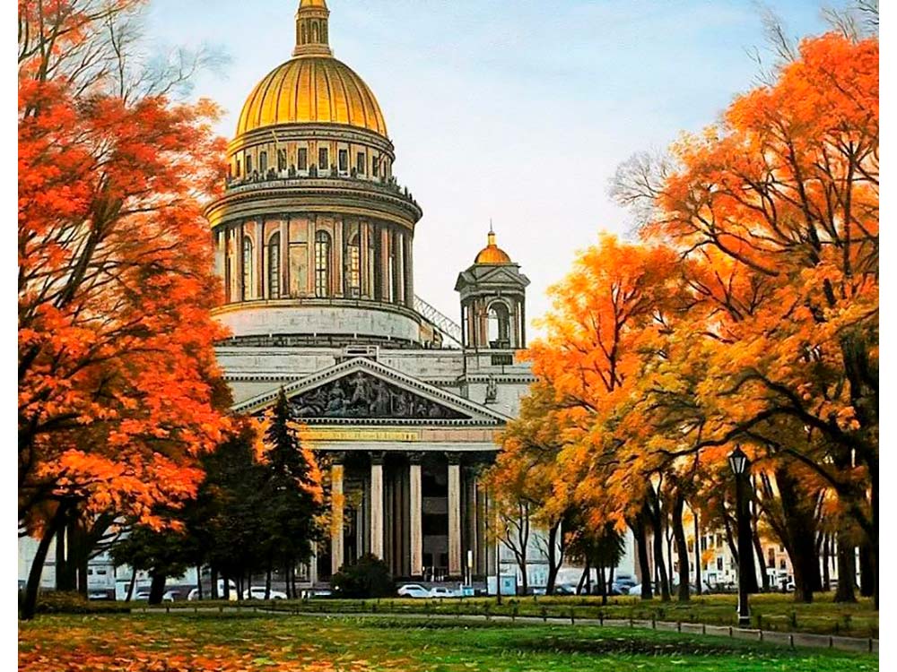 Питер в начале октября фото