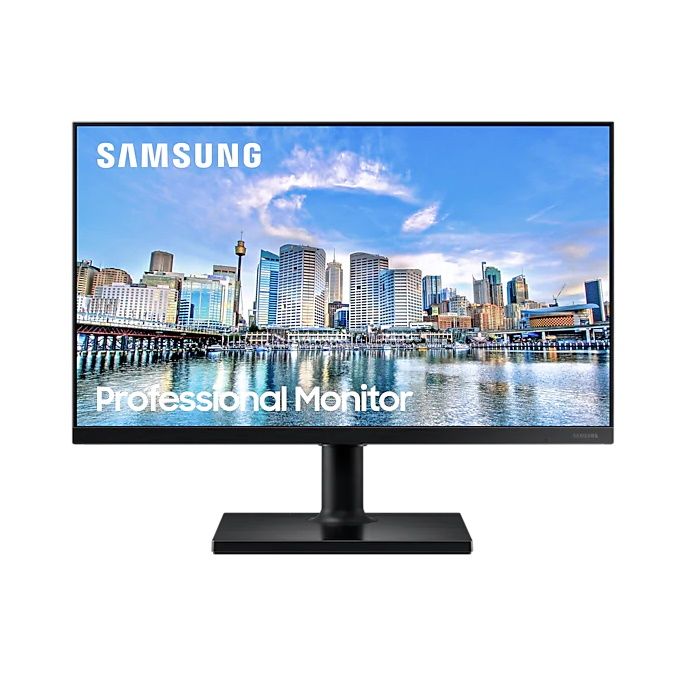 23.8" Монитор Samsung LF24T450FQI Black 75Hz 1920x1080 IPS - купить в Мегамаркет Москва Томилино, цена на Мегамаркет