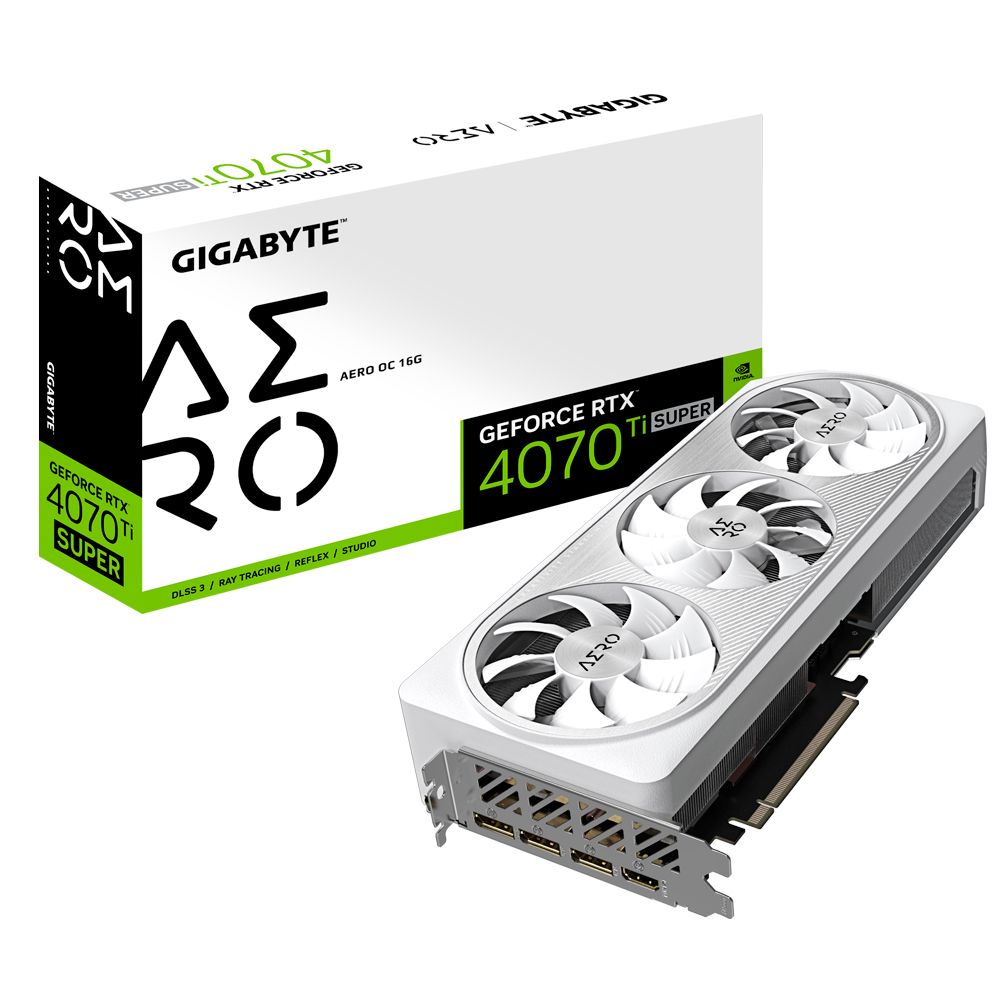 Видеокарта GIGABYTE NVIDIA GeForce RTX 4070 Ti SUPER AERO OC - купить в Ситилинк Пермь Доставка, цена на Мегамаркет