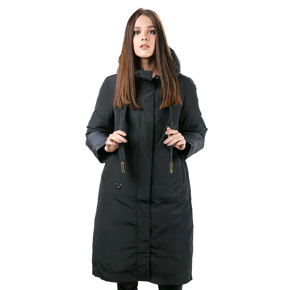 Пальто женское Westfalika 1719-3298A черное 50 RU
