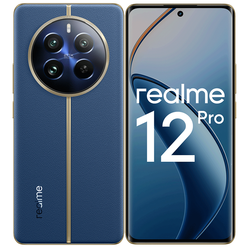 Смартфон realme 12 Pro RMX3842 5G 8/256 ГБ, Синее море