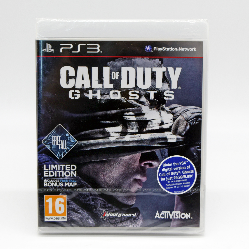 Call of Duty Ghosts Free Fall Limited Edition (PS3) английский язык -  купить в Москве, цены в интернет-магазинах Мегамаркет