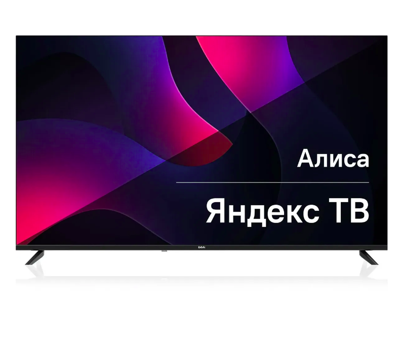 Телевизор BBK 50LEX-9201/UTS2C (B), 50"(127 см), UHD 4K, купить в Москве, цены в интернет-магазинах на Мегамаркет