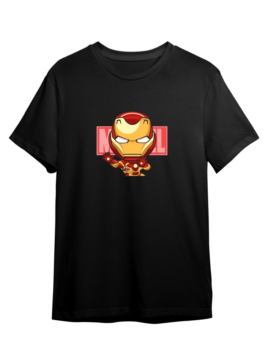 Футболка унисекс СувенирShop Iron Man/Железный человек/Тони Старк 13 черная  XL (50-52) – купить в Москве, цены в интернет-магазинах на Мегамаркет