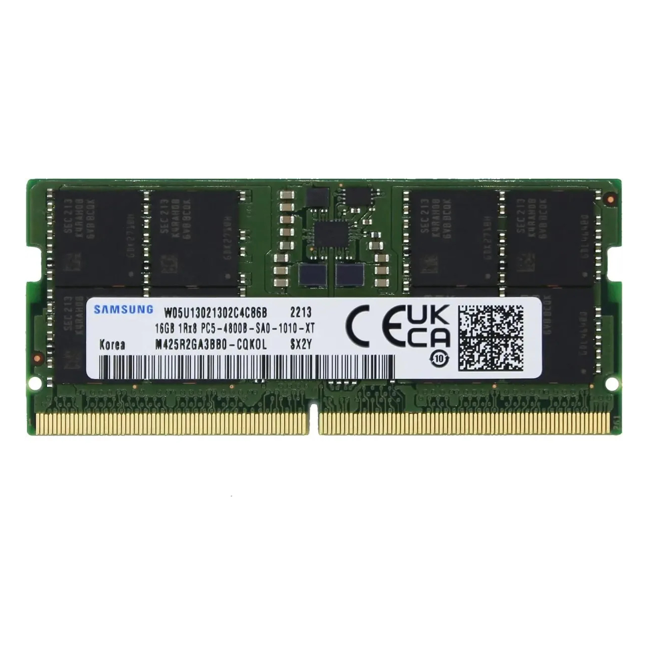 Оперативная память Samsung M425R2GA3BB0-CQK 16 Гб, DDR5, SODIMM, 4800 МГц, CL40 - купить в Astro (доставка МегаМаркет), цена на Мегамаркет