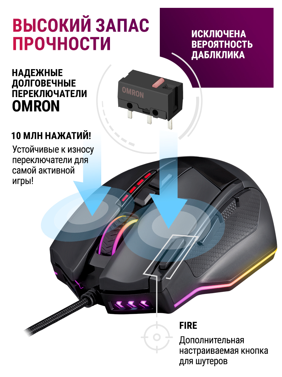 Проводная игровая мышь Redragon Sniper черный - отзывы покупателей на  маркетплейсе Мегамаркет | Артикул: 600001871402