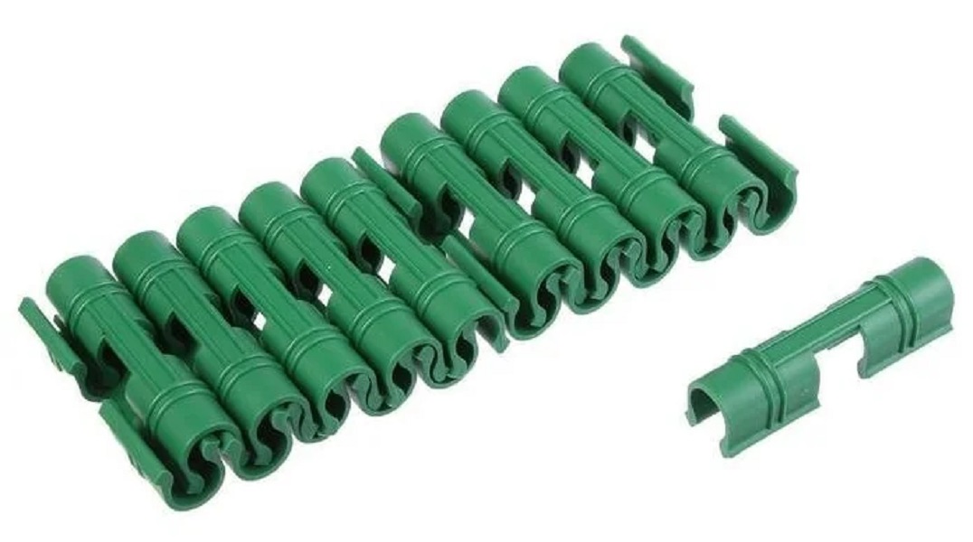 Профиль зигзаг для теплицы радиусный. ). Комплект крепления пленки. Зажим для дуг парниковых (комплект 18 шт. Зигзаг профиль для крепления пленки.