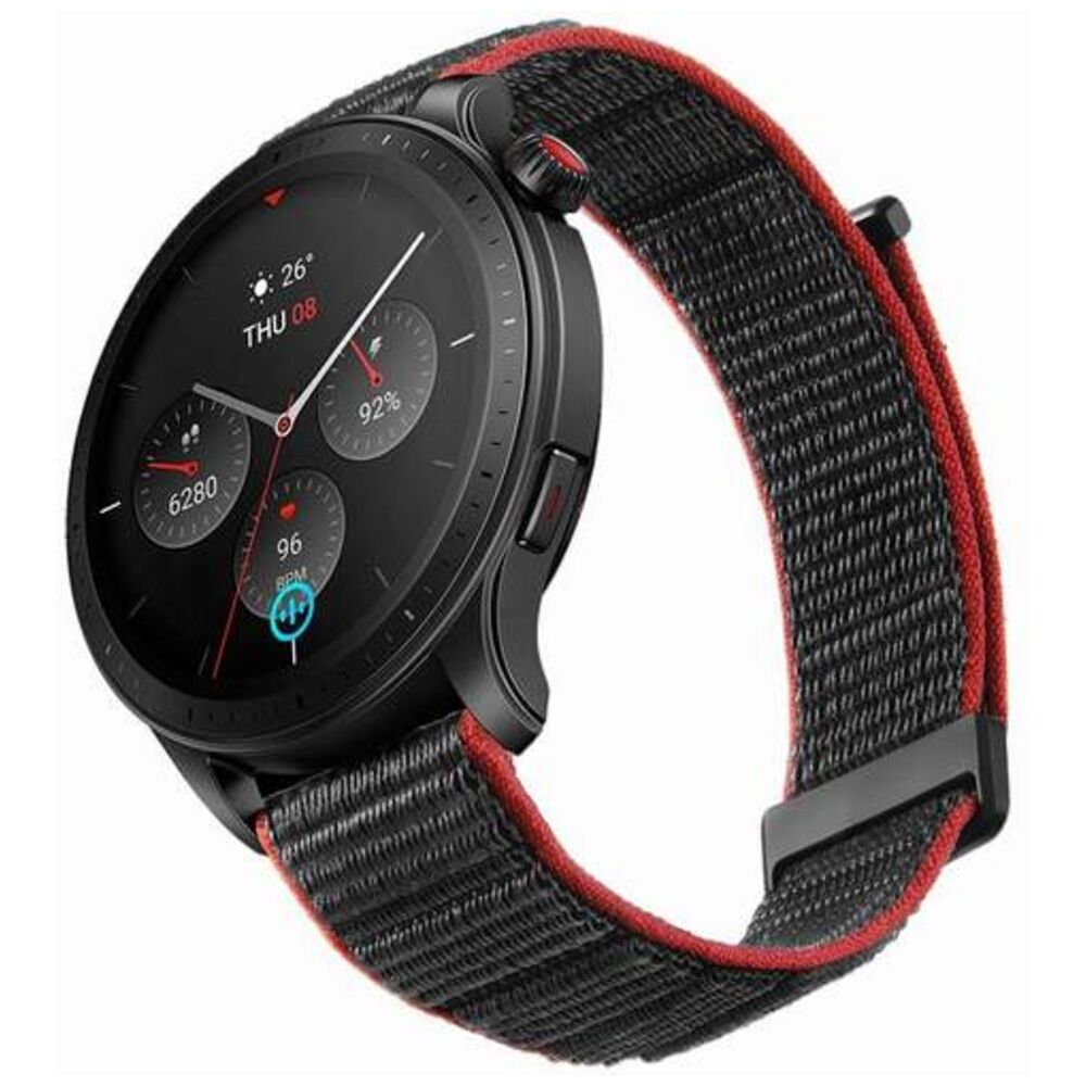 Смарт-часы Amazfit GTR 4 Racetrack черный/серый - отзывы покупателей на  маркетплейсе Мегамаркет | Артикул: 600009181841