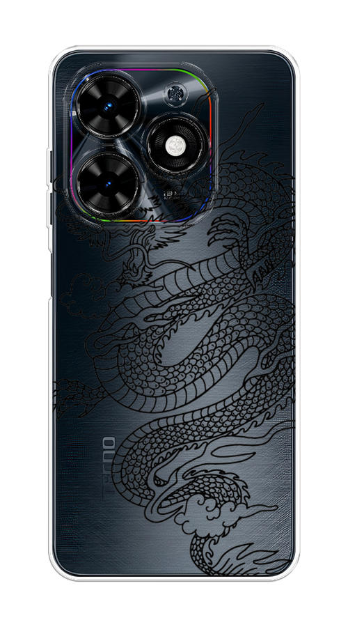 Чехол на Tecno Spark Go 2024 "Большой китайский дракон", купить в Москве, цены в интернет-магазинах на Мегамаркет