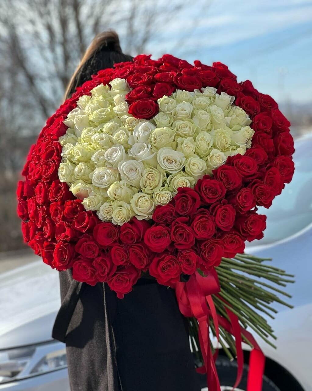 Огромный букет