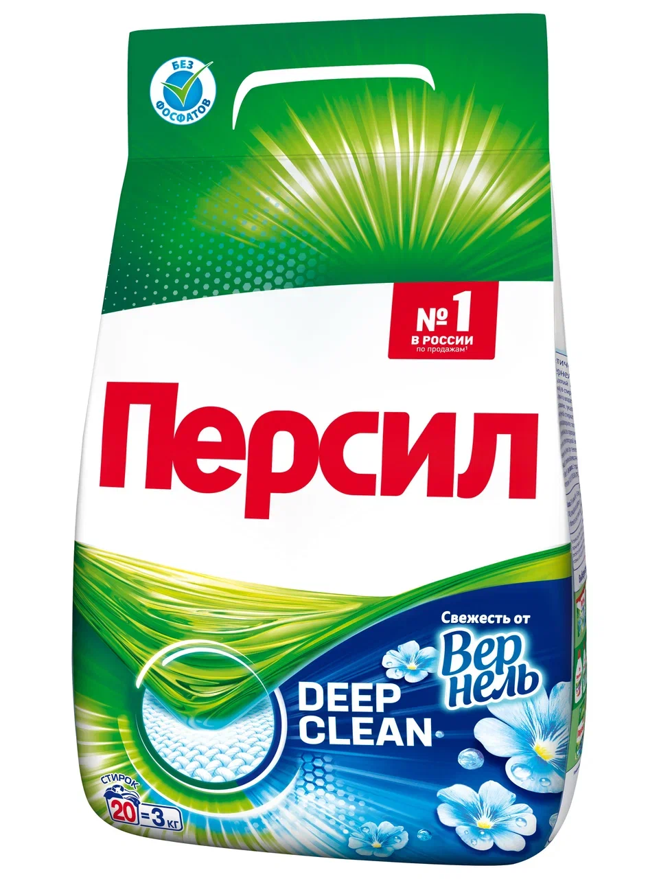 Стиральный порошок Персил Свежесть от Vernel для белого белья, 3 кг (20 стирок) - купить в Улыбка радуги (Закажи и Забери), цена на Мегамаркет