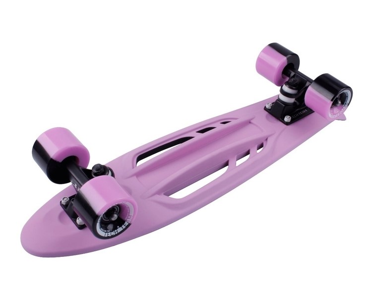 Скейтборд TechTeam Shark 22 фиолетовый/черный